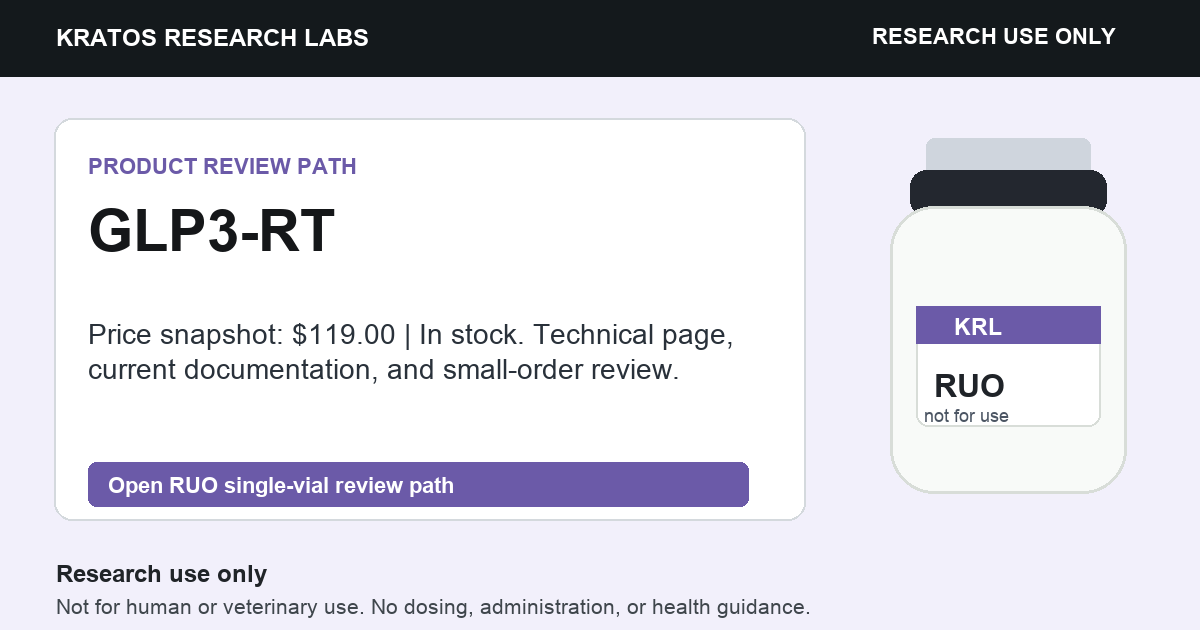 GLP3-RT RUO Technical Review Path