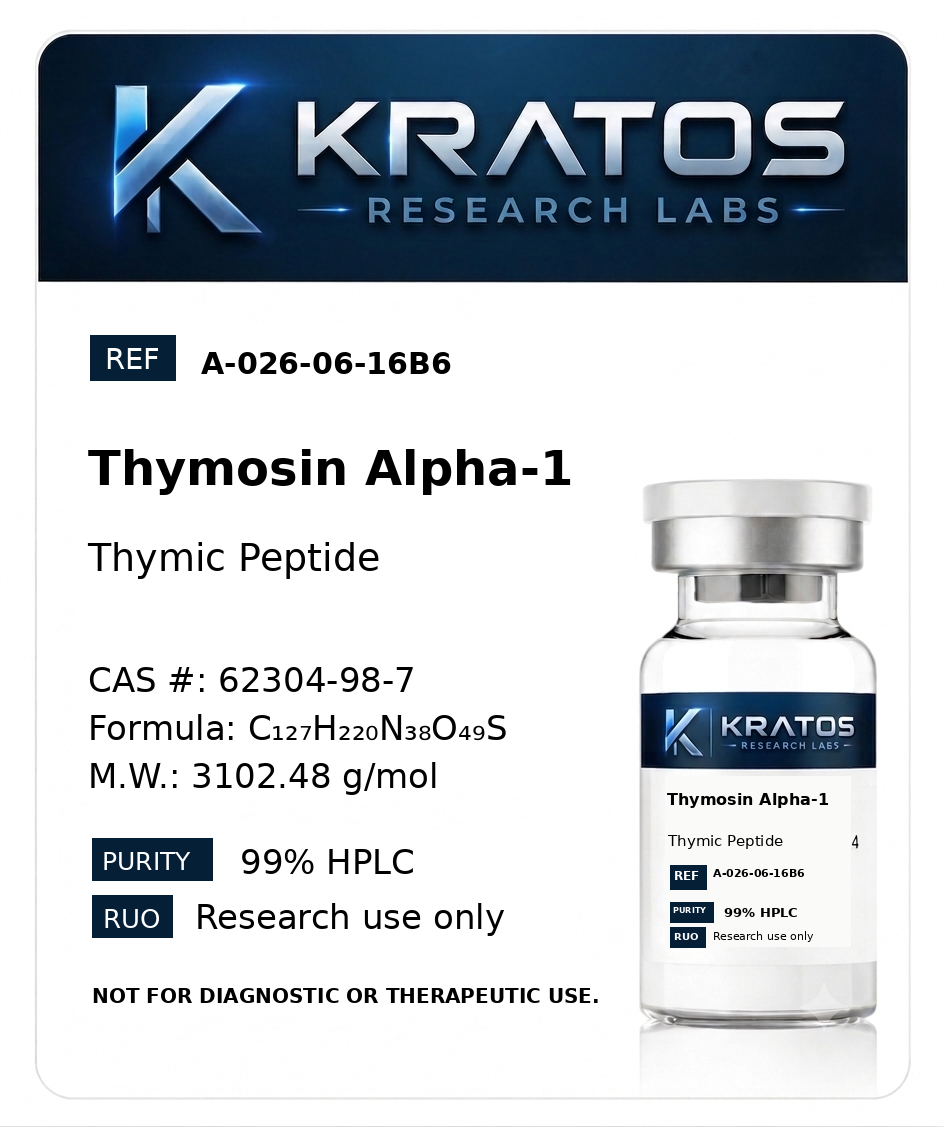 Thymosin Alpha-1 research compound product card